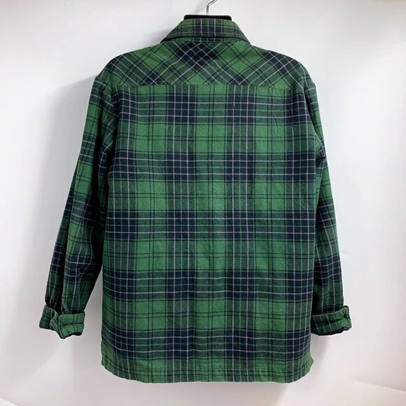 Alaska Wilderness Gear Men's Plaid Cotton Flannel Button Up Long Sleeve Size L - Picture 2 of 11
